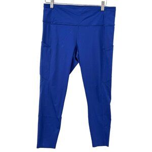 Lululemon Cropped Leggings Blue